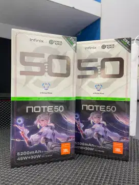 PROMO New Infinix Note 50 8+8/256GB Garansi Resmi Infinix 1 Tahun