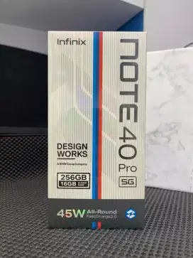 PROMO New Infinix Note 40 Pro 5G 8+8/256GB Garansi Resmi Infinix 1 Thn