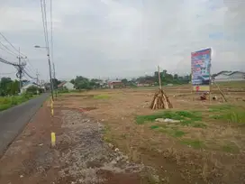 Tanah kavling strategis 0 jalan