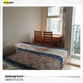 sewa bulanan apartemen termurah studio serpong garden stasiun cisauk