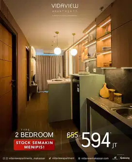 Apartemen vida view 2 BR hanya 594 juta