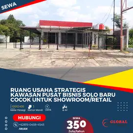 Ruang Usaha Strategis Kawasan Pusat Bisnis Solo Baru
