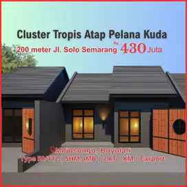 Timur RS Indriati Boyolali, Cluster Desain Atap Pelana Kuda | 400Jt-an