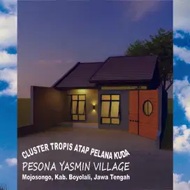 Rumah Dekat Toll Boyolali, 2 mnt Pan Brother, Desain Atap Pelana Kuda