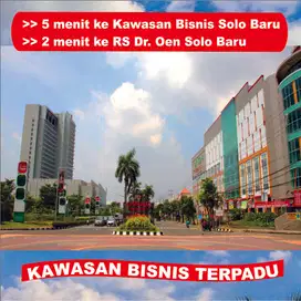 Tanah Kavling, 300mtr dari Hunian Elite Residence 8, RS. Oen Soba 3mnt