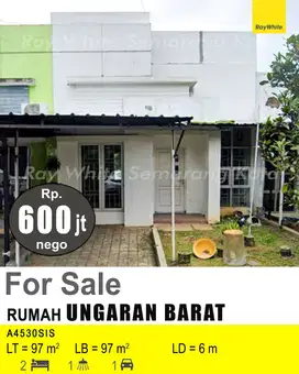 DIJUAL RUMAH DI UNGARAN BARAT A4530