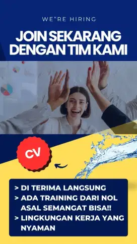 Loker Marketing & Sales langsung training