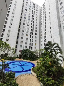 Unit sewa tipe 2 kamar Fullfurnish Waterheater apartemen Bassura city