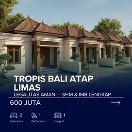 Jual Rumah Bali Limasan Di Solo