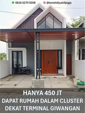 Perumahan dekat Terminal Giwangan di Jl Imogiri Timur KM 6 Siap Huni