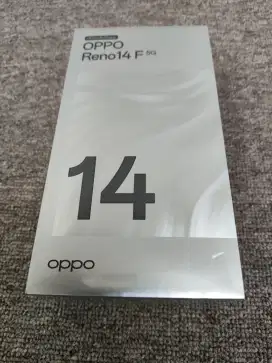 OPPO RENO 14F 8/256 NEW SEGEL GARANSI RESMI