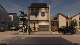 Rumah Mewah 2 Lantai Cukup 3 juta aja New Aledea hills Prana Sukabumi