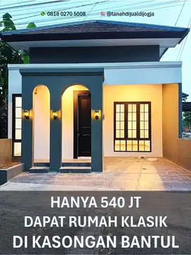 Rumah Siap Huni dekat Kampus Alma Atta di Kasongan Bangunjiwo