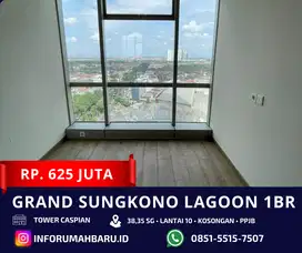 GRAND SUNGKONO LAGOON 1 BR‼️Apartemen Lantai 10  Dekat Tol Satelit