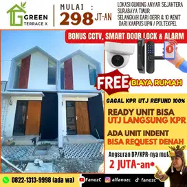 rumah murah surabaya, rumah minimalis, green terrace 10, surabaya