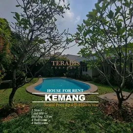 DI SEWAKAN RUMAH MODERN DI KEMANG
