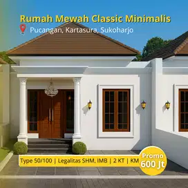Pucangan Kartasura, Rumah Klasik Modern Tipe 50/100