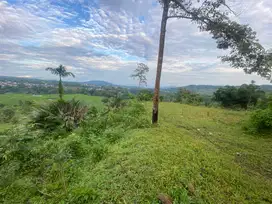 Tanah 3200 SHM view spektakuler utk rumah impian homestay cafe hits