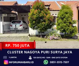 PURI SURYA JAYA TERMURAH ‼️ Rumah Lebar 8 Cluster Nagoya Gedangan