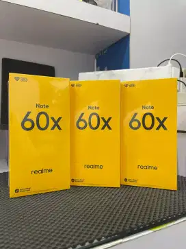 Realme Note 60x 4/128GB BARU Garansi Resmi Realme 1 Tahun