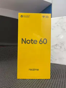 New Realme Note 60 RAM 6+6/128GB Garansi Resmi Realme 1 Tahun