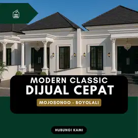 Wujudkan Kemewahan! Rumah Impian Modern Klasik Eksklusif di Mojosongo,