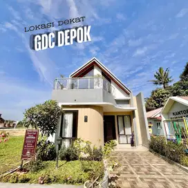 Dijual Villa Fasilitas Lengkap Dekat GDC