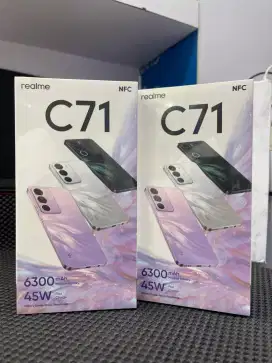 New Realme C71 4+4/128GB Garansi Resmi Realme 1 Tahun