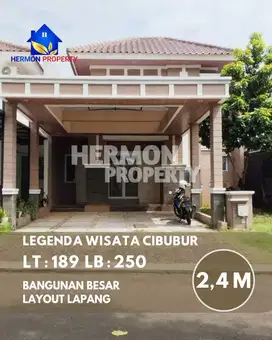 Rumah Modern Minimalis , Bangunan Besar & Nyaman di legenda Wisata