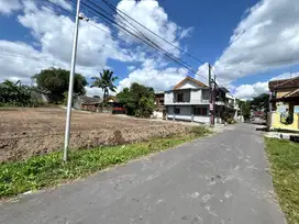 Tanah Murah Jogja Utara, Tepi Jalan Siap Bangun
