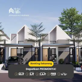 Rumah Cluster Pusat Kota Sukabumi Aledea Hills Prana Cukup 3 jt All in