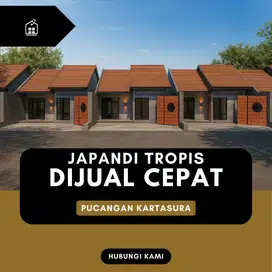 Hunian Baru! Rumah Desain Japandi Tropis Modern di Pucangan Kartasura