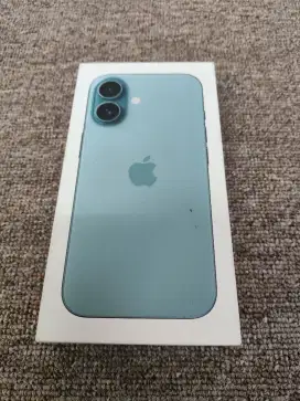 IPHONE 16 128 NEW SEGEL GARANSI RESMI