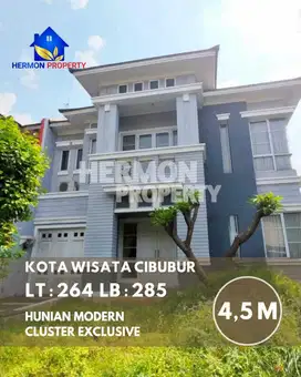 Hunian Modern & Nyaman di Clsuter Exclusive Kota Wisata , Bisa KPR