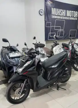 BEAT DELUXE CBS ISS 2023, SEPERTI BARU KM 12 RIBU, MUHSHI MOTOR.