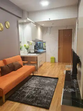 furnish interior bagus‼️apartemen puncak dharmahusada 2BR corner