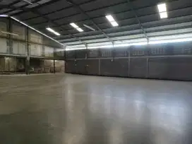 DISewaKAN Gudang 1.900m² RATE TERBAIK 40RB/METER/BULAN AKSES KONTAINER