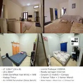 Rumah Siap Huni Perumahan Oma Campus Sengkaling Malang