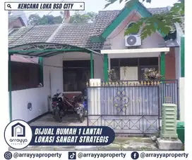 RUMAH STANDAR 1 LANTAI DI KENCANA LOKA BSD .GLB101.