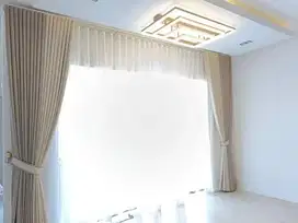 Pembuatan Gorden Blackout Pasang Skat Klinik Hordeng Gordyn Vitrase