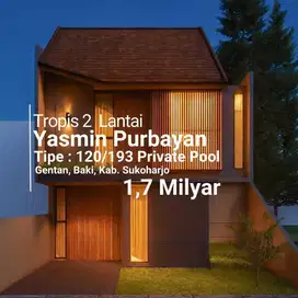 Yasmin Purbayan, Gentan. Hunian Mewah dengan  Private Pool