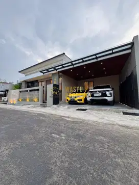 RUMAH DESAIN MODERN, 13 MENIT KE KAMPUS UII JOGJA