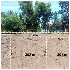 Dijual Tanah Pekarangan Dekat Kampus UII Kaliurang Jogja