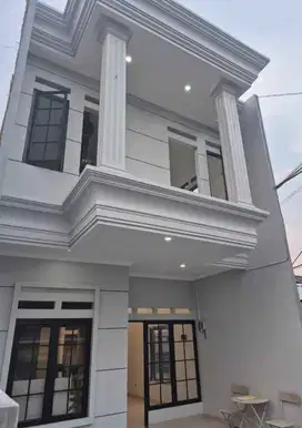 Rumah mewah 2 lantai classic dekat pusat kota Depok - 5 menit Margonda