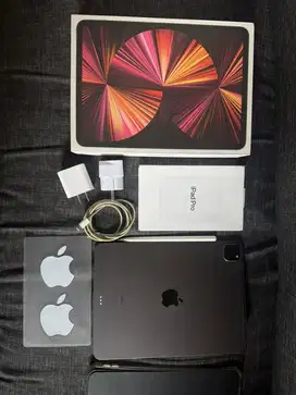 IPAD PRO 2021 M1 11” 256GB WIFI ONLY (BANYAK BONUS)