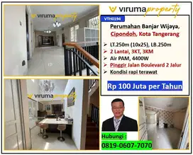 VTH0194 - Rumah Disewakan 3KT, Semi Furnish, Banjar Wijaya Tangerang