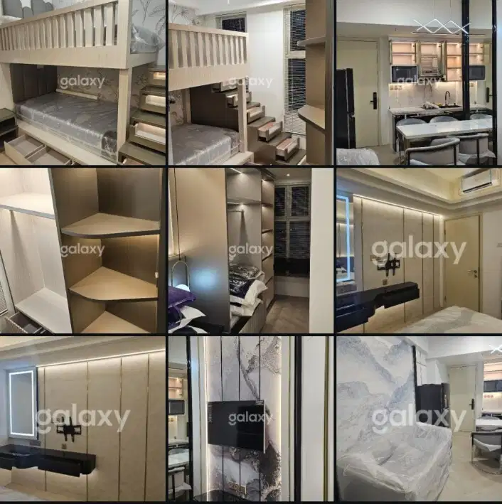 Jual apartemen Amor, Pakuwon city mall, mewah, full furnished