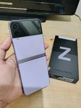 BU Cepat Samsung Z Flip 3 5G 8/256 GB Purple Second Murah