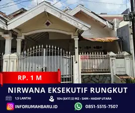 NIRWANA EKSEKUTIF Row 3 Mobil ‼️Jual Cepat Rumah Area Rungkut