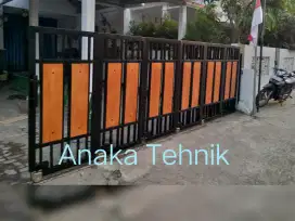 Pembuatan dan Service pintu gerbang,kanopi,pagar, raillling tangga